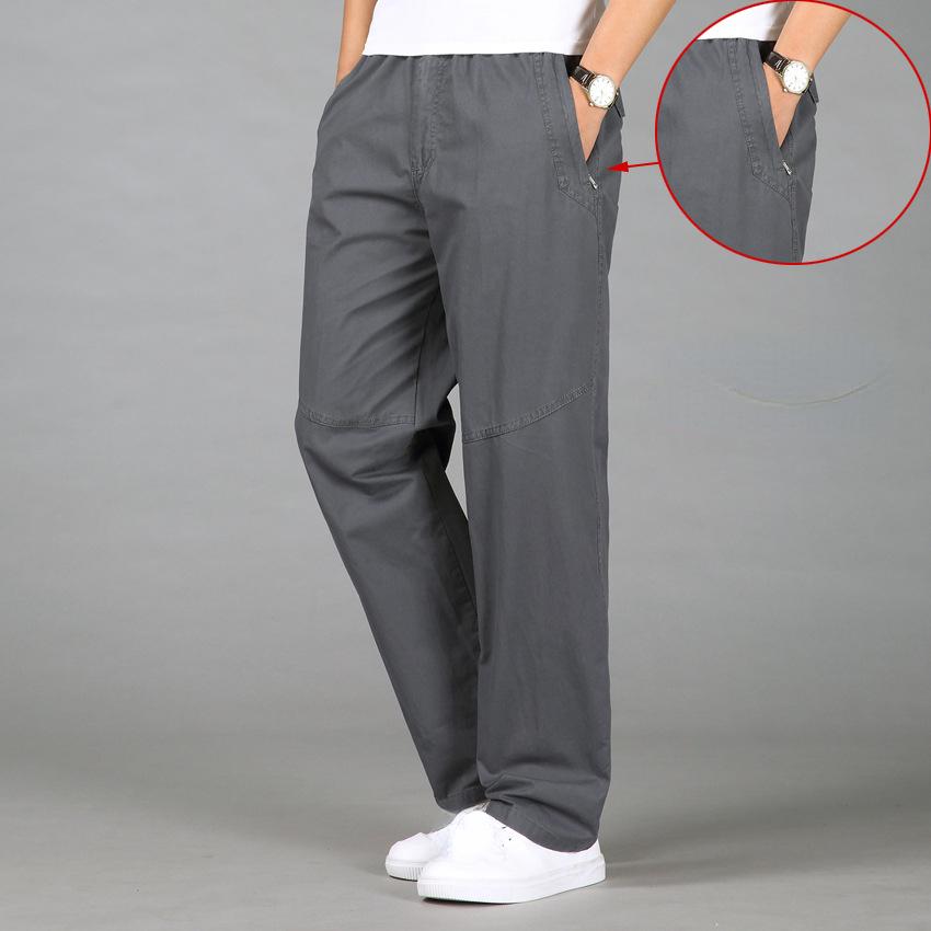 Baumwollhosen Herren Freizeithosen Herren Plus Size Arbeitshosen Herren Große Freizeithosen Mode