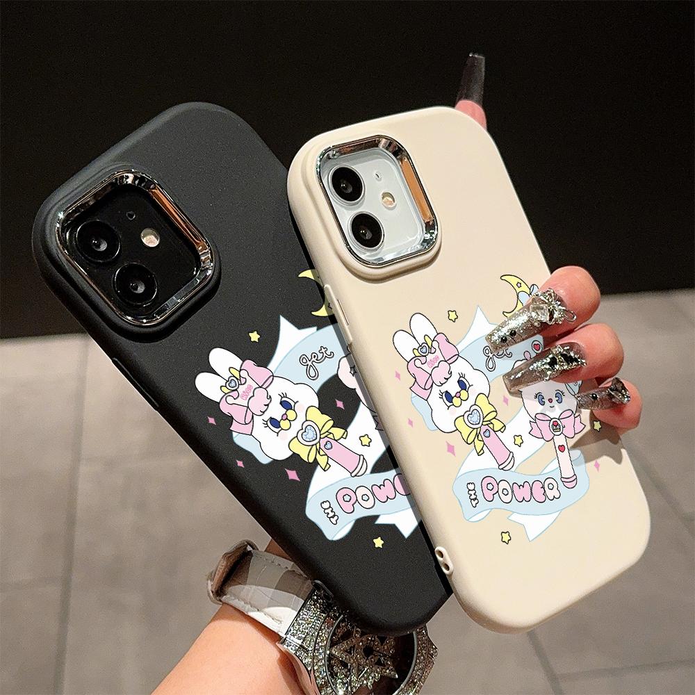 

Для OPPO A16 A38 A57 A58 A74 A78 A98 Reno8T Reno13F Realme C25S C53 C65 Мультяшний Чорний Кіт Сріблястий Край М який Рідкий Силікон Захисний Чохол Realme C35 білий