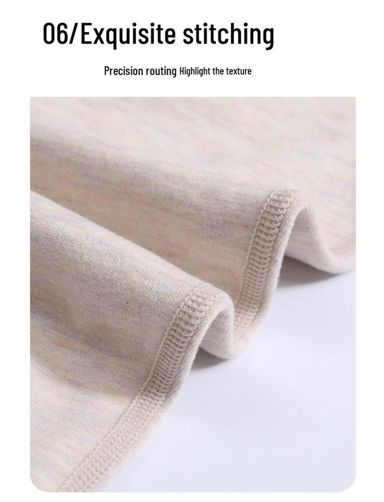 Women's High-Waist Silk Cashmere Fleece-Lined Pants - Seamless, Warm, and Thick for Autumn/Winter Cold Protection