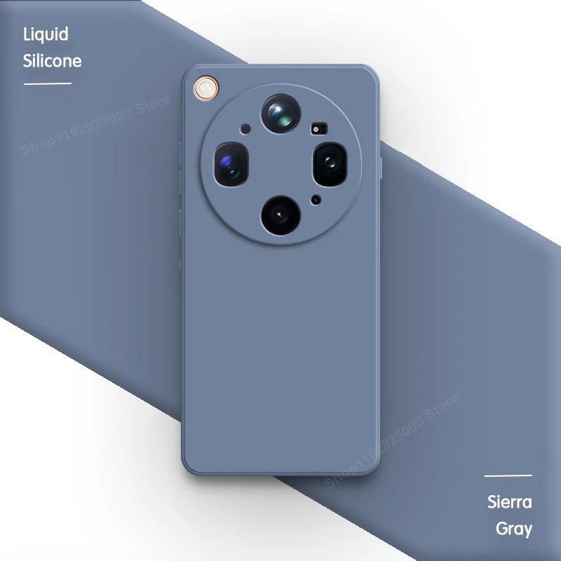 For OPPO Find X9 Ultra X9 Pro Case Liquid Silicone Camera Lens Protector Phone Cases for OPPO Find X9 Ultra X9 Pro Soft Cover
