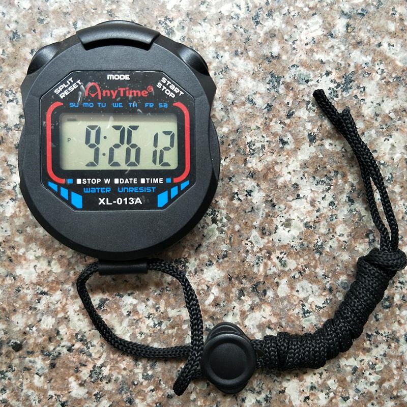 Waterproof Chronometer Handheld Pocket Stopwatch Professional Digital Sport Stopwatch Lcd Timer Stop Watch Timer