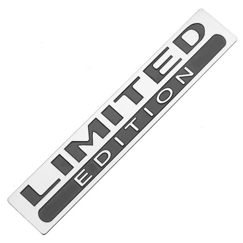 Emblemi Metallo 3D Edizione Limitata Decalcomanie Adesivi Emblemi Sportivi Auto da Corsa per Auto Moto Portabagagli Posteriore Parafango Laterale