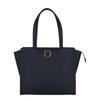 Salvatore Ferragamo Gemini Leather Shoulder Bag Black