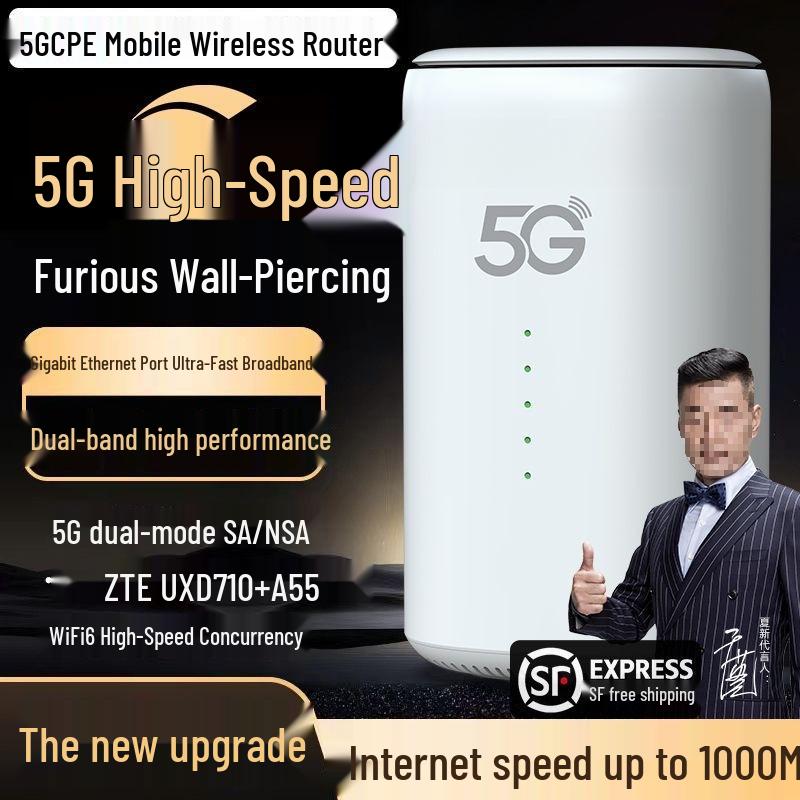 5G WiFi6 Outdoor Portable CPE, No SIM Needed