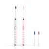 Hyundai X700+ Sonic Electric Toothbrush Couple Set with 6 Brush Heads CN plug (adapter included)