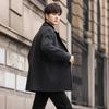 Firstview Men's Business Casual Double-Faced Wool Overcoat
