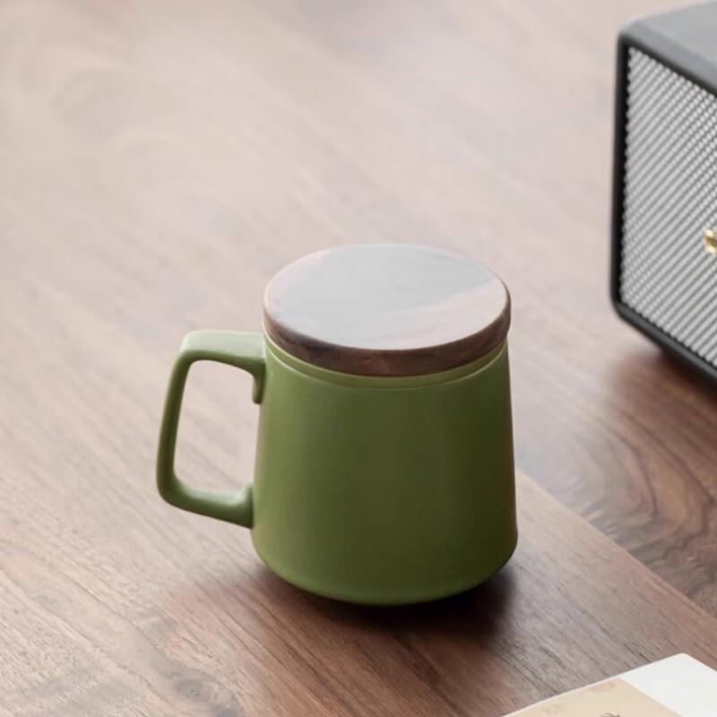 Qitai Ceramic Tea Infuser Mug