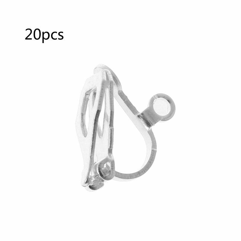 Clip-on Oorbellen Converter met Makkelijk Open Lus voor Hypoallergene Oorbellen Clip