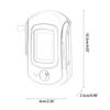 Professional Quick Response Blowing Alcohol Tester LCD Digital Display Drunk Driving Detector Portable Mini Breathalyzer