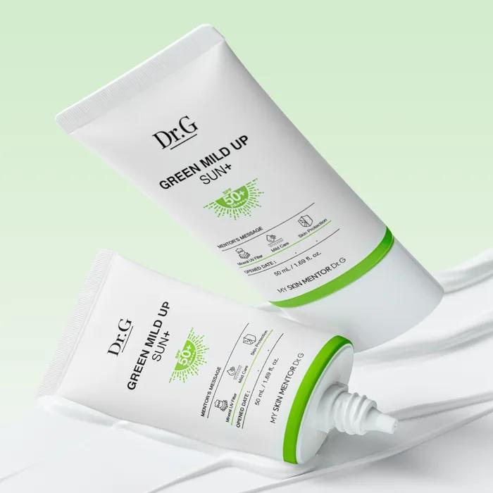 Low-irritation daily sun_Green Mild Up Sun Plus 50mL+50mL