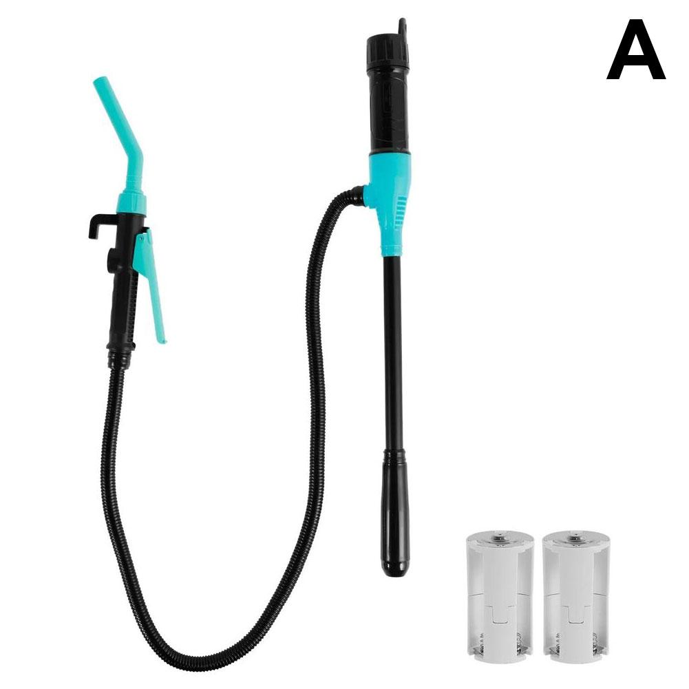 Liquid Transfer Pump Battery Powered Transfer Pump Flow Transfer Portable 2.4 Efficient Gallons Control Nozzle Fuel Pump Wi J6d4