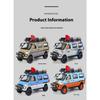 1/24 Wuling Rongguang Off-road Van Alloy Model, Cool Sound and Light, Four-wheel Shock Absorption, Exquisite Desktop Ornaments, Christmas Gifts