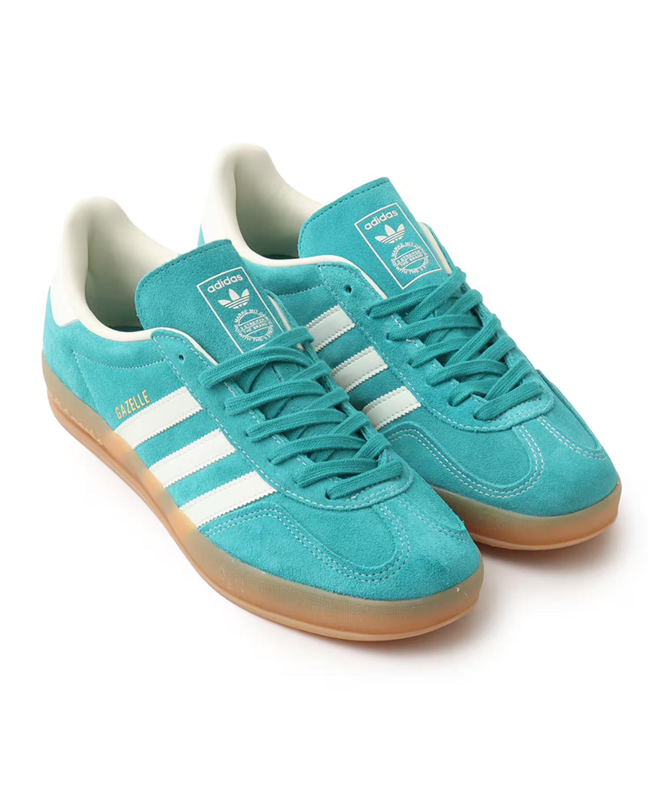 JQ8391 adidas GAZELLE INDOOR PURTEA OWHITE GOLDMT (Мужской) 7