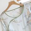 Women's Bamboo Fiber Chinese Style Pajama Set - Spring/Summer Cool Comfort
