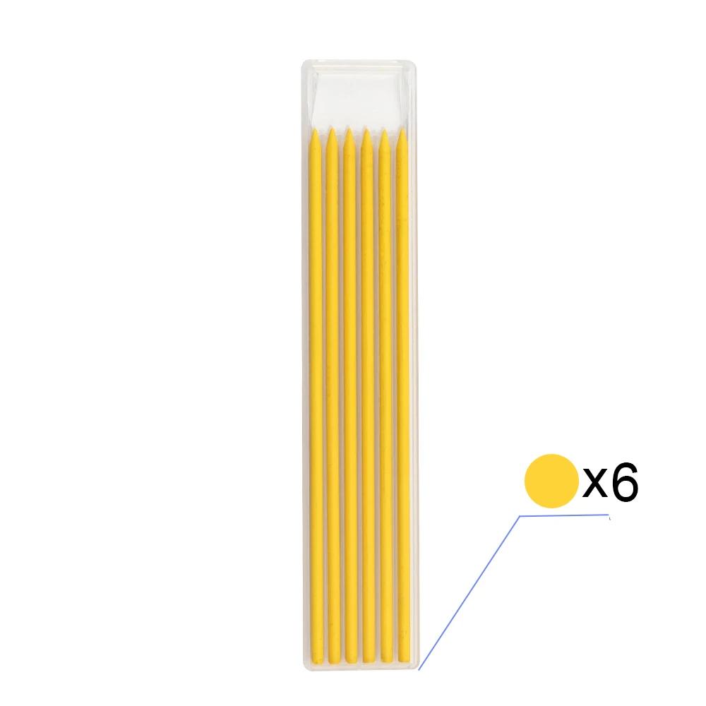 Solid Carpenter Mechanical Pencil With Sharpener For Woodworking Construction Long Head Carpenter Pencil Stationery Supplies KTY