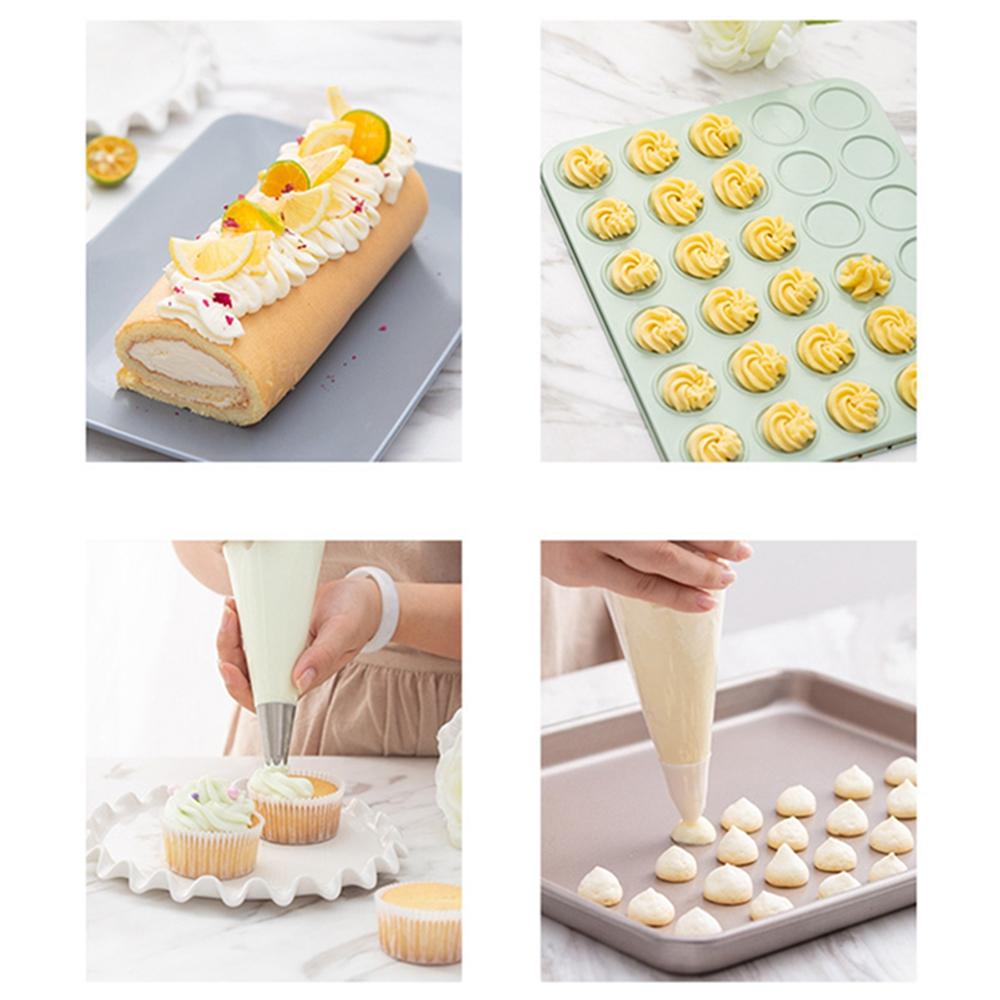 30pcs Disposable Pastry Bags Cake Cream Decoration Kitchen Icing Preparation Bags Cup Cake Piping Tools Baking Accessories