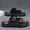 Fashion CYYTL Mens Summer Slippers Casual Shoes Beach Sandals Outdoor Slides Leather Walking Comfort Lightweight Luxury Designer Fashion