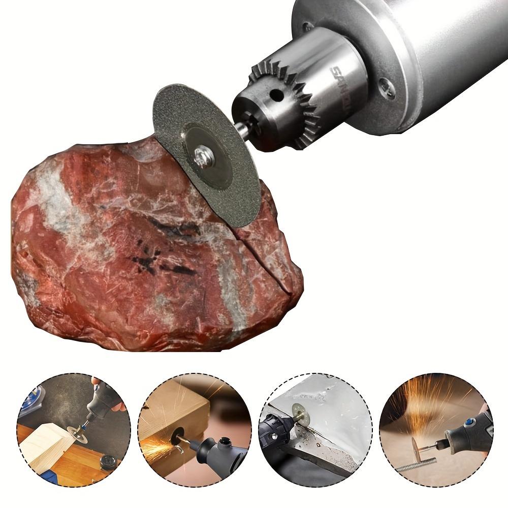 12pcs Mini Diamond Shaving Disc Set - Enhance Your Rotary Accessories With Circular Saw Blades, Abrasive Grinding Wheels & More!