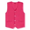 Customizable Single-Breasted Outdoor Volunteer Vest with Text & Logo Options