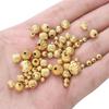 Copper Pumpkin Patterned Lantern Beads For DIY Jewelry Making Craft Accessories