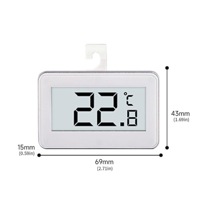 Termómetro Digital Instantáneo Dispositivo de Seguimiento Ambiental Carcasa de ABS Para Monitorización del Clima Interior