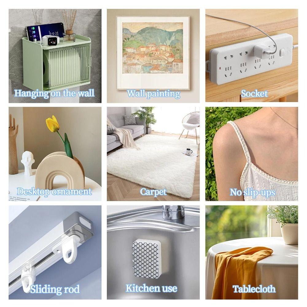 10/20m Waterproof Double Sided Tape High Viscosity Wall Adhesive Tape  Poster Carpet