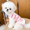 Robe de Chien Refroidissante Fine Rayée Vêtements pour Chien Jupes d'Été pour Chiots Costume de Chien Fille Vêtements pour Chihuahua Bichon Accessoires pour Chien 2026 Nouveau
