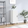 VidaXL White Buffet 34.5x34x90 Cm Engineered Wood 830460