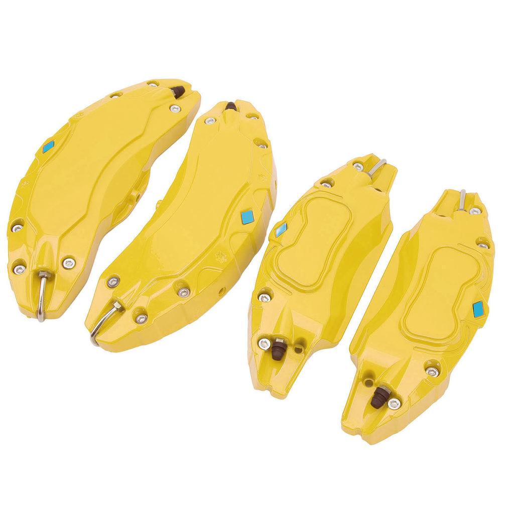 4 Stück 19 Zoll 20 Zoll Radnaben-Bremssattelabdeckungen Aluminiumlegierung Scheibenbrems-Bremssattel Schutzabdeckung Ersatz für