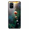 For OnePlus 8T Cases 8 Fashion Tempered Glass Hard Back Covers for Oneplus 8 Phone Cases Soft Bumper Fundas Oneplus8 8 T