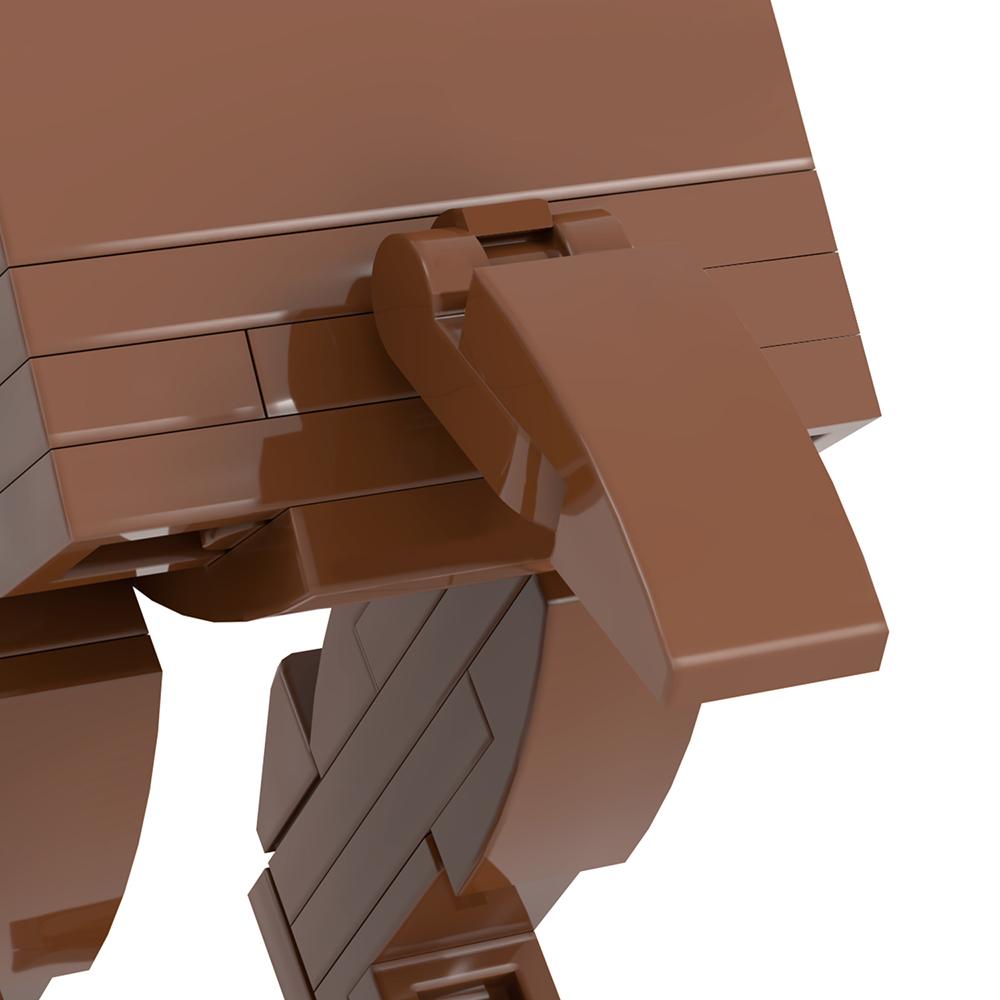 MOOXI Horror Game Series 157Pcs MOC Bricks Animal Deer Action Figures Model Adult Building Blocks Kids Toys For Children MOC1649