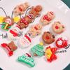 10PCS Resin Santa Resin Cabochons Scrapbooking  Christmas  Collection