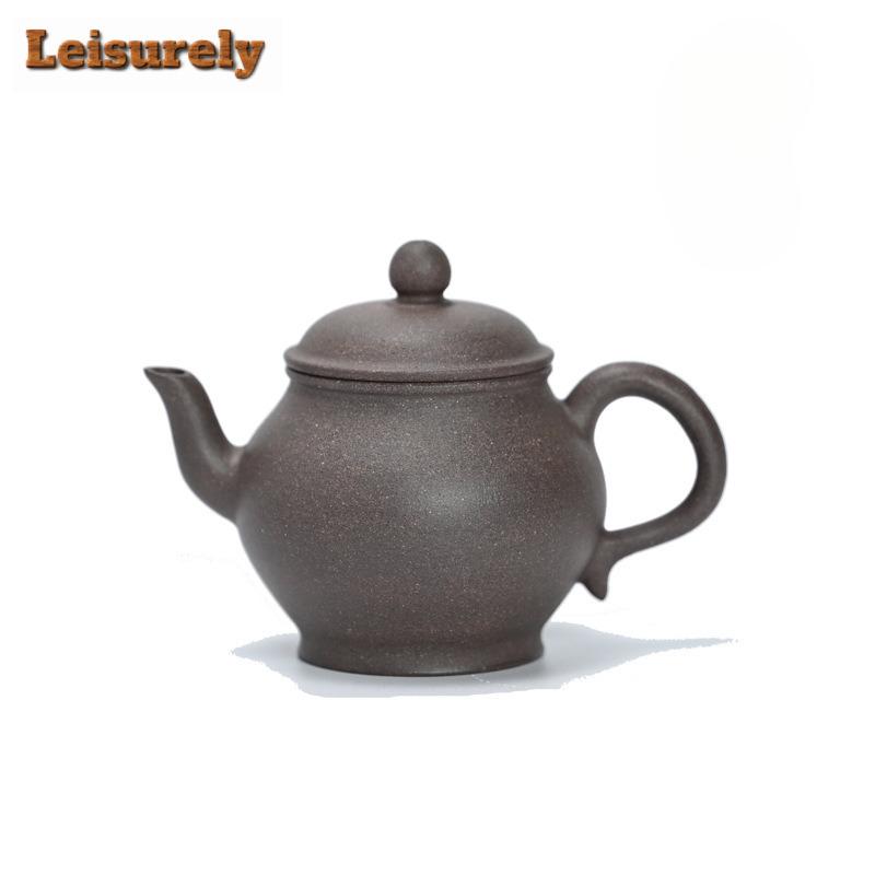 111ml Boutique Yixing Purple Clay Teapots Handmade Palace Lantern Pot Raw Ore Hundred Mesh Sand Mud Kettle Chinese Zisha Tea Set