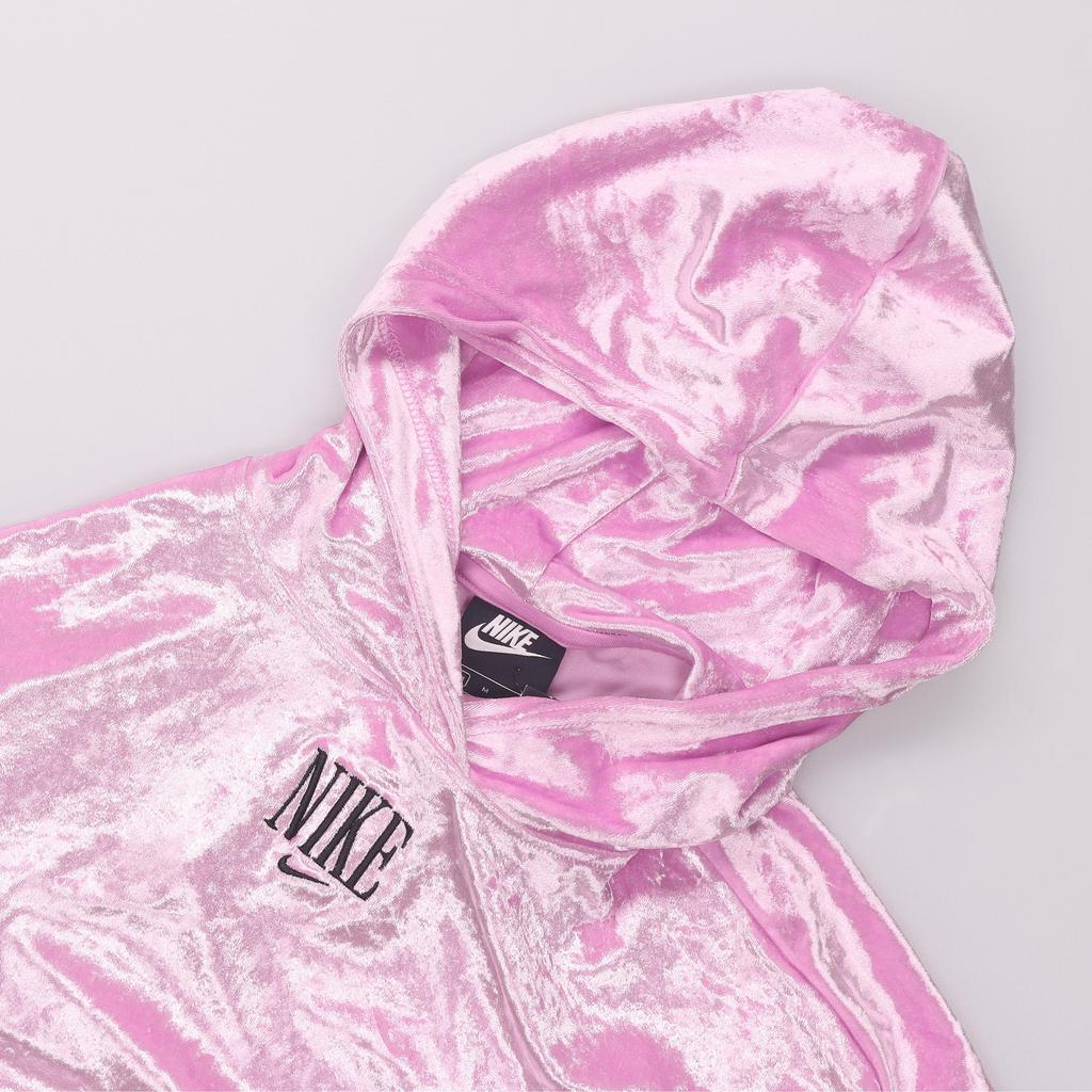 Nike Sweatshirts Women's Pink Hooded Moderate Regular CU6524-680