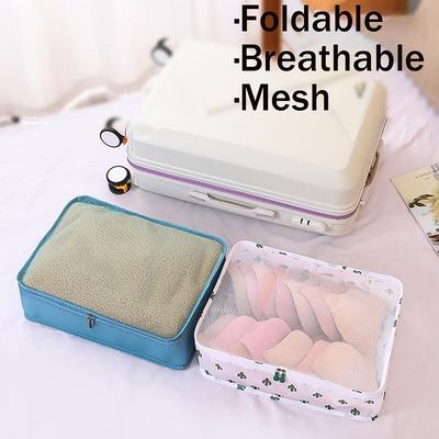 Mesh Travel Storage Bag Clothes Tidy Organizer Clothing Storage Wardrobe Suitcase Pouch  Travel