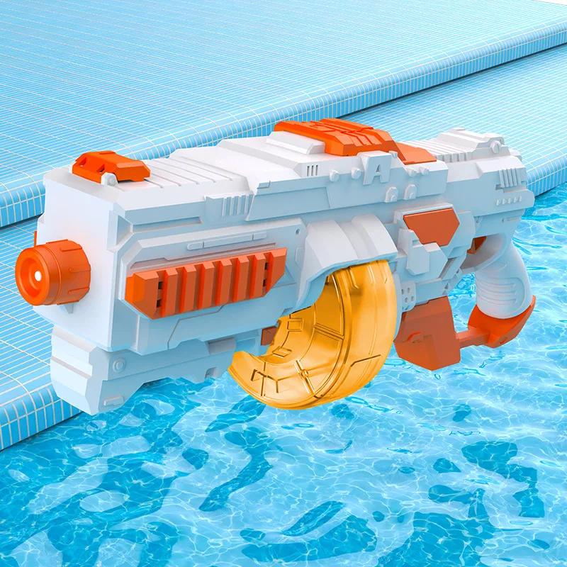 Automatic Water Gun Gatling 24 Year New Electric Continuous Fire Automatic Pumping Super Capacity Water Battle Toy