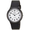 [Citizen Q&Q] Analog Solar Watch 100m Water Resistance Urethane Band No Battery Change Lightweight Easy-to-Read Dial Simple E04A-002VK
