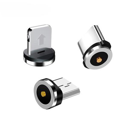 Magnetischer Kabelsteckerspitze für iPhone Samsung Handykabel Magnetischer Adapterkabelstecker Magnetisches Ladekabel Staubschutzstecker AVE