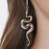 Handmade Minimalist Python Earrings