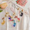 Pingente Charm de Celular Colorido Peixe Estrela com Miçangas Feito à Mão Acrílicos Resistentes Acessório de Moda para um Visual Trendy Uso Diário