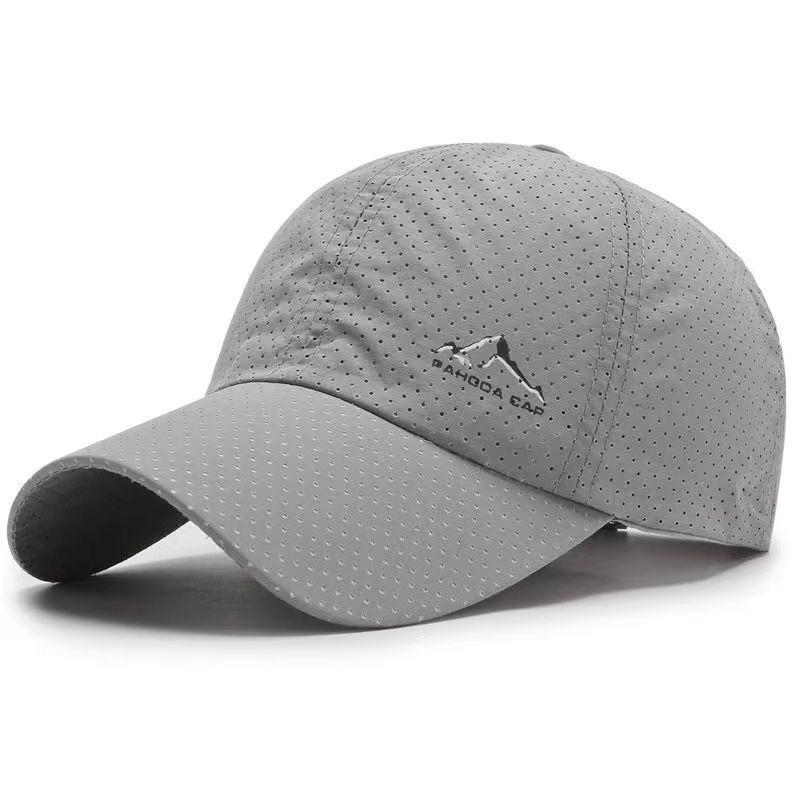 Men's and women's baseball caps, wide brim, big head circumference, quick-drying peaked caps, outdoor riding, mountaineering, sun protection caps, sun