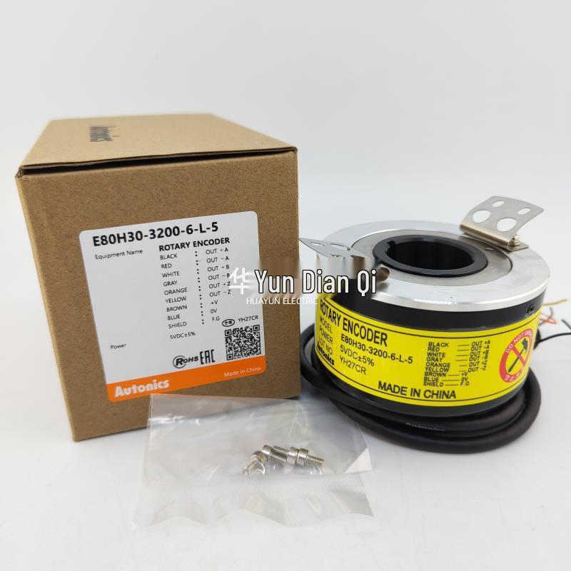 Autonics E80H30-3200-6-L-5 Hollow Shaft Rotary Encoder