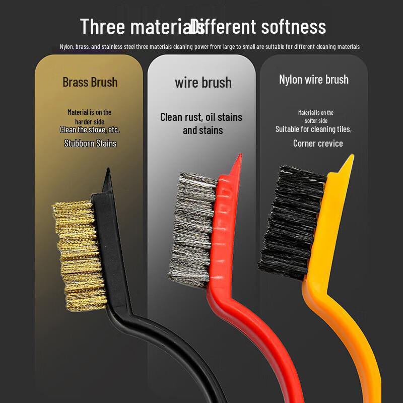 Kitchen Gas Stove Cleaning Brush Set