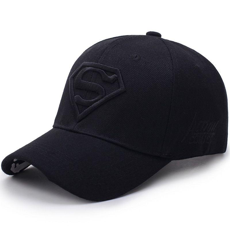 Luxurious Super Hero Cap Superman Snapback Embroidery Hat Unisex Steampunk Design
