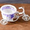 Holiday Offers Tricycle Bike Flower Basket Vase Stand Holder Wedding Parties House Decor