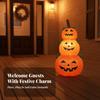 Inflatable JackO'Lantern Stack | Lightweight PVC Material, Stacked Pumpkin Figure, for Yard