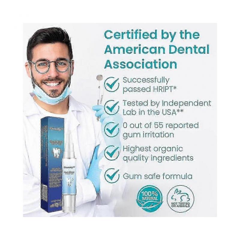 5pcs Gum Repair Gel Rebuilding Strengthen Whiten Remove Breath Inflammation Oral Tooth Bad Protect Anti Gingival Stains Recessio