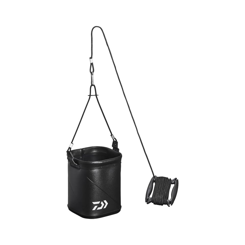 Daiwa S17 Black Bucket Water Collection Bait Container 5L