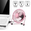 Ventilateur USB - E.F.CONNECTION - Mini - Rotation 360° - Silencieux - Rose