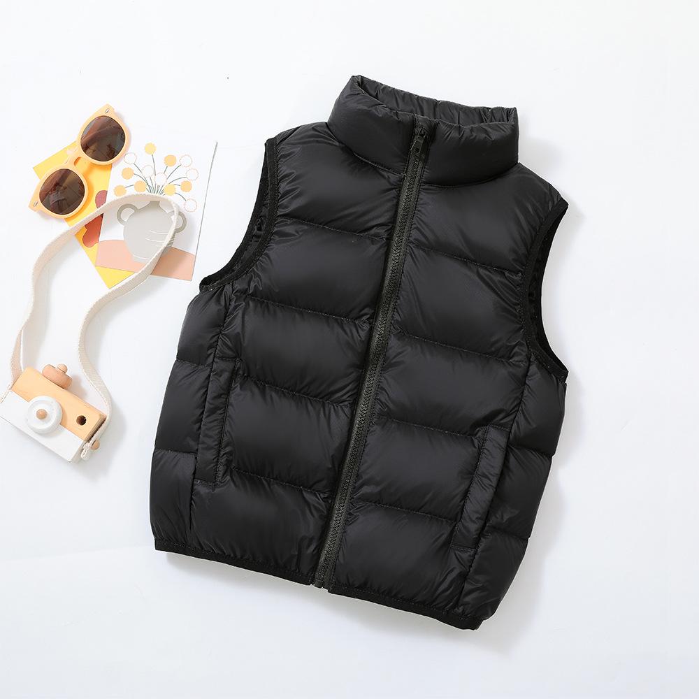 2025 New Parent-Child Down Vest for Boys & Girls - Warm Bread Coat, Sizes 110-170